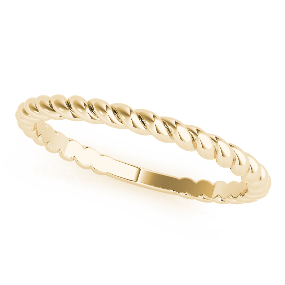 14K Plain Gold Wedding Ring