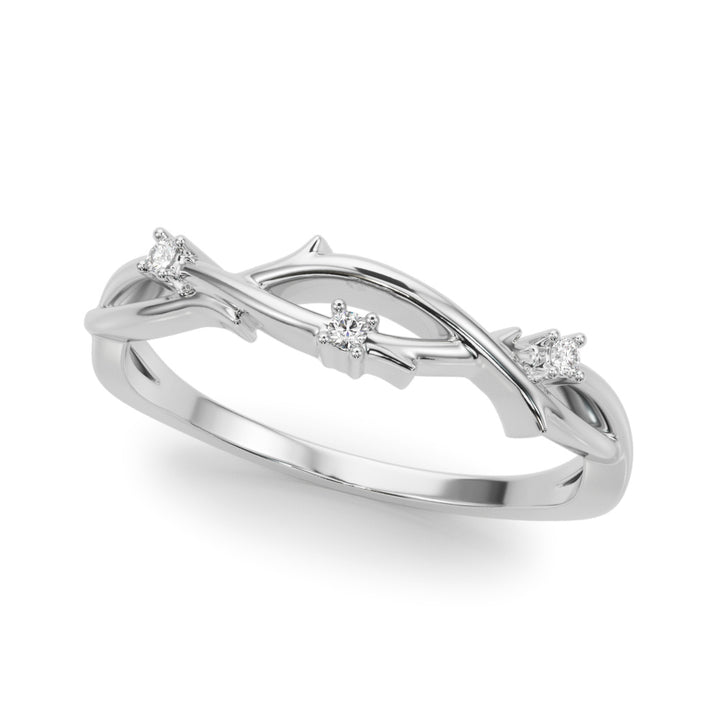 14K Twisted Wedding Ring