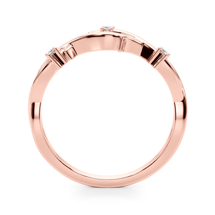 14K Twisted Wedding Ring