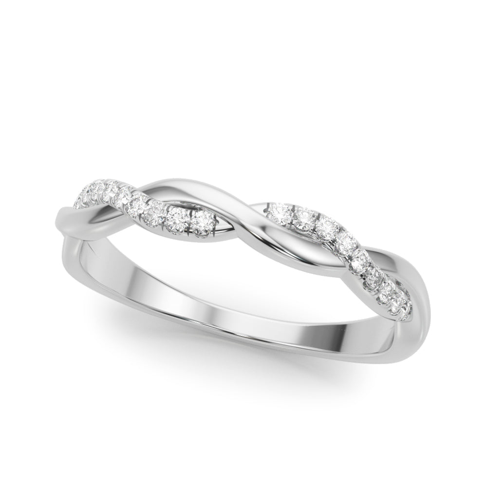 14K Twisted Wedding Ring