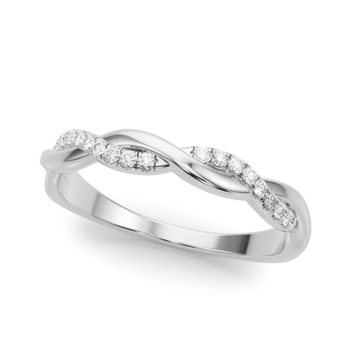 14K Twisted Wedding Ring