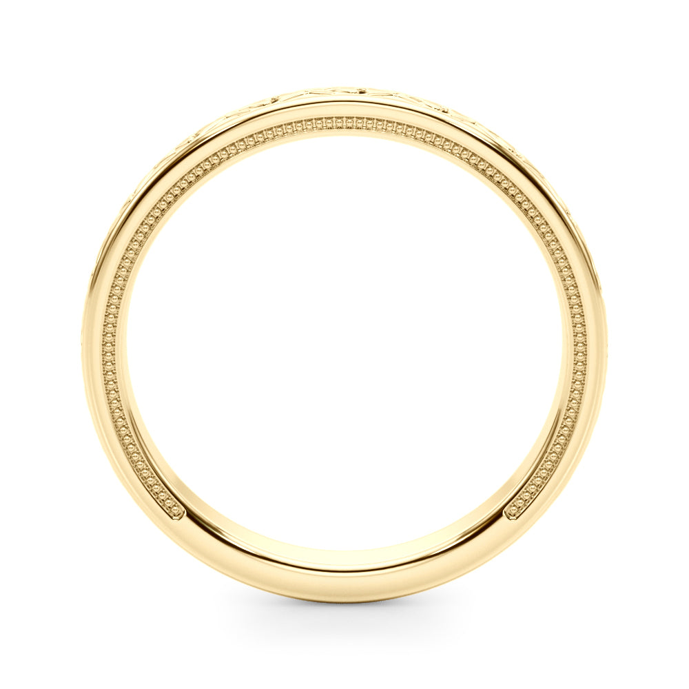14K Plain Gold Wedding Ring