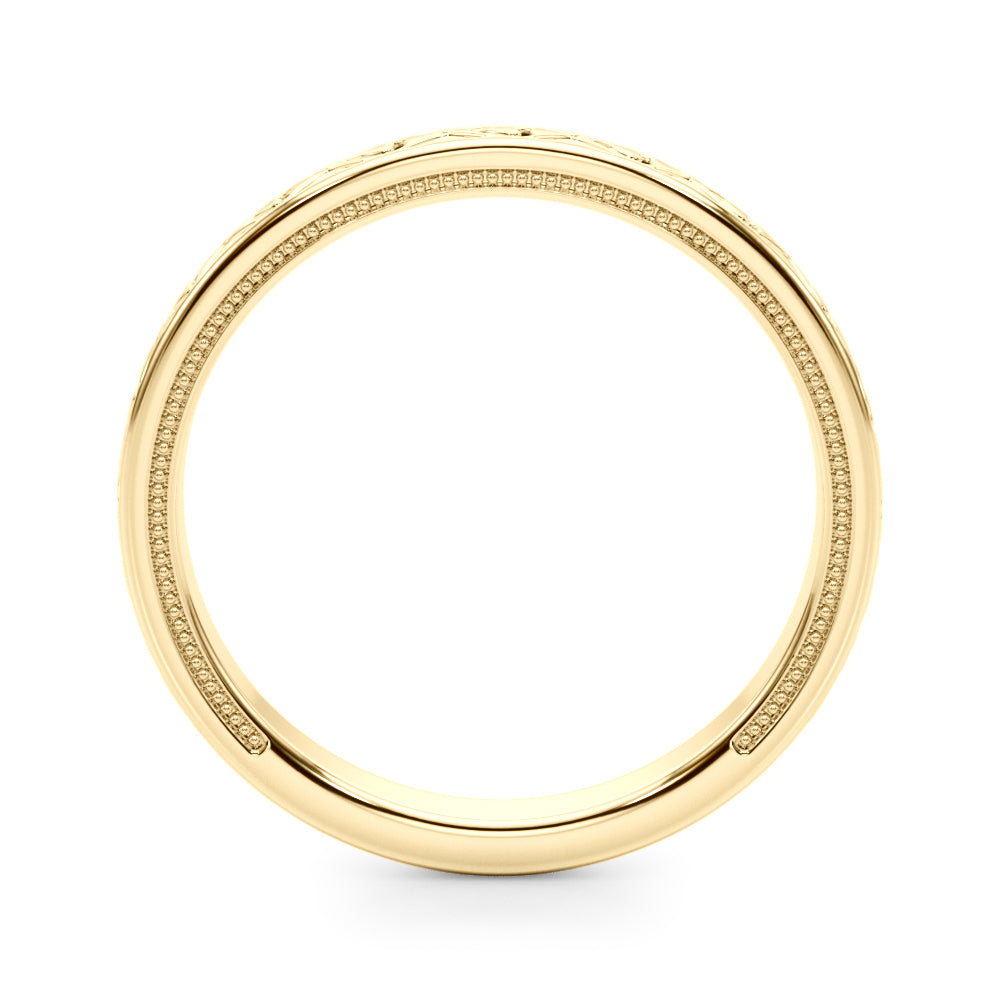 14K Plain Gold Wedding Ring