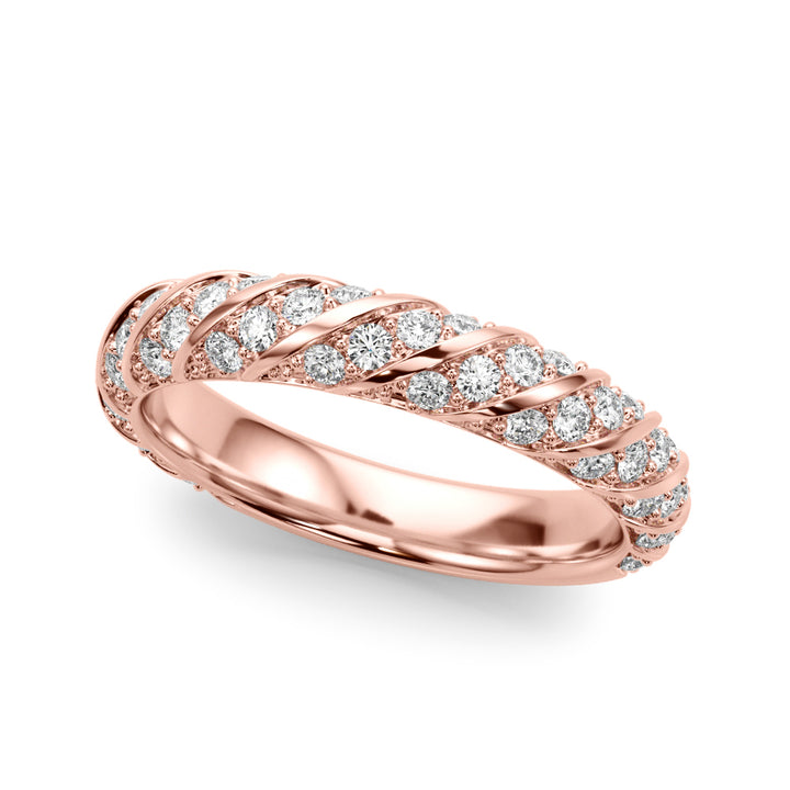 14K Twisted Wedding Ring