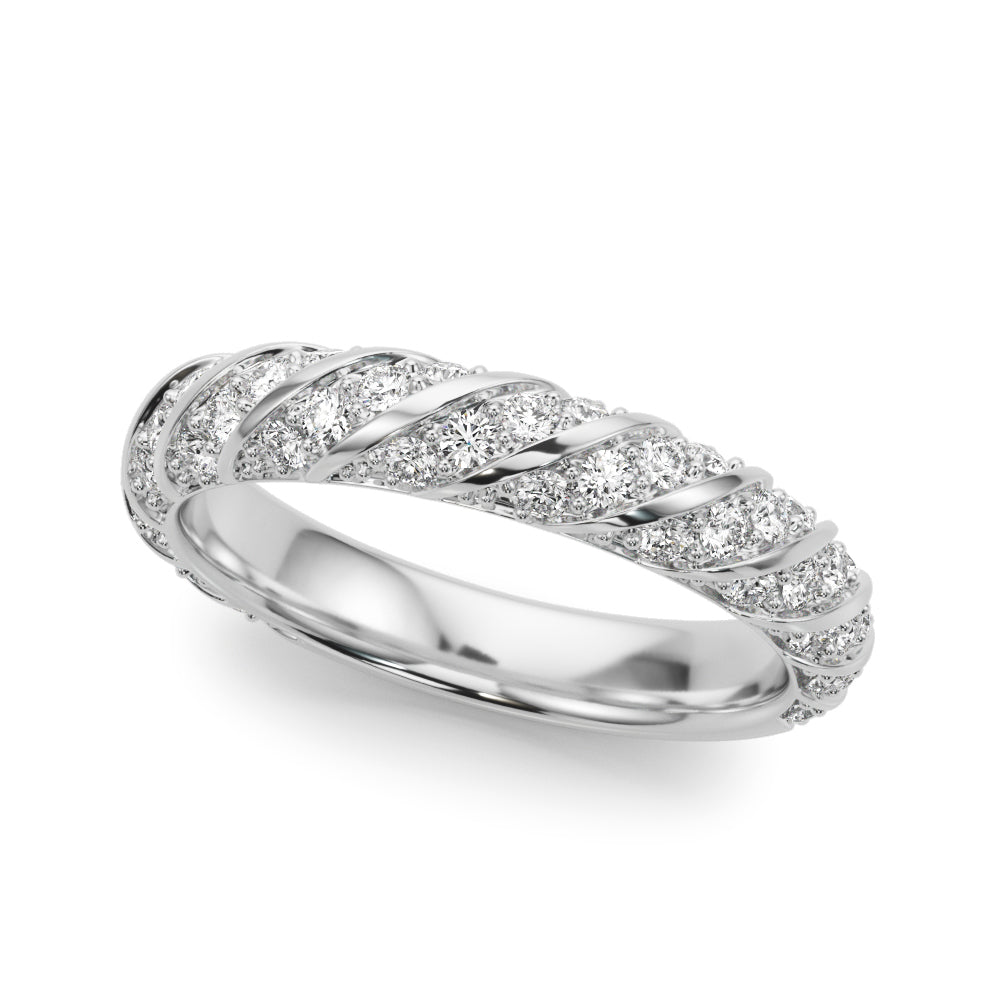 14K Twisted Wedding Ring