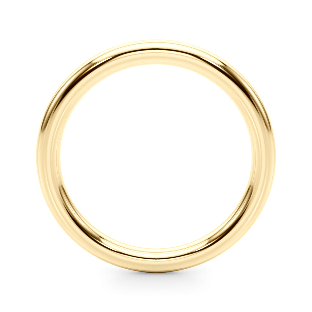 14K Plain Gold Wedding Ring