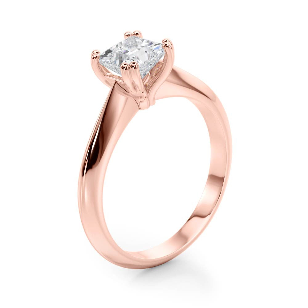 14K Gold Lab-Grown Diamond Cushion [0.50ctw] Engagement Ring