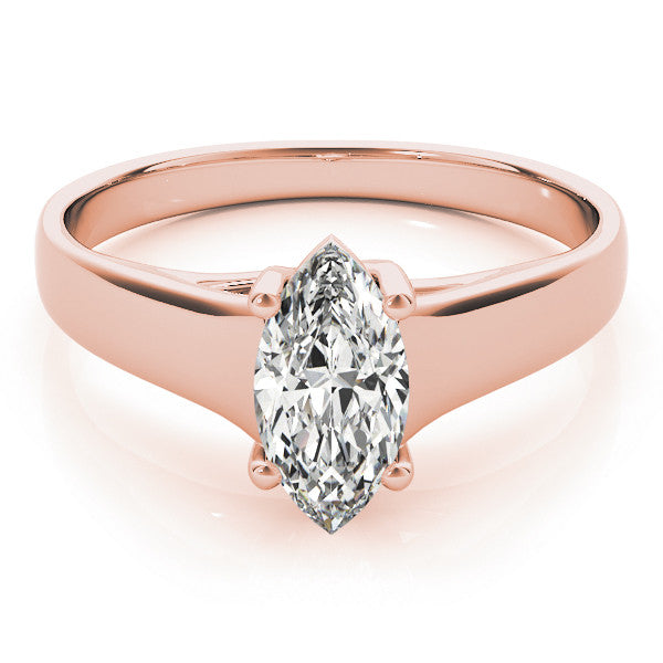 14K Gold Lab-Grown Diamond Marquise [2.11ctw] Engagement Ring