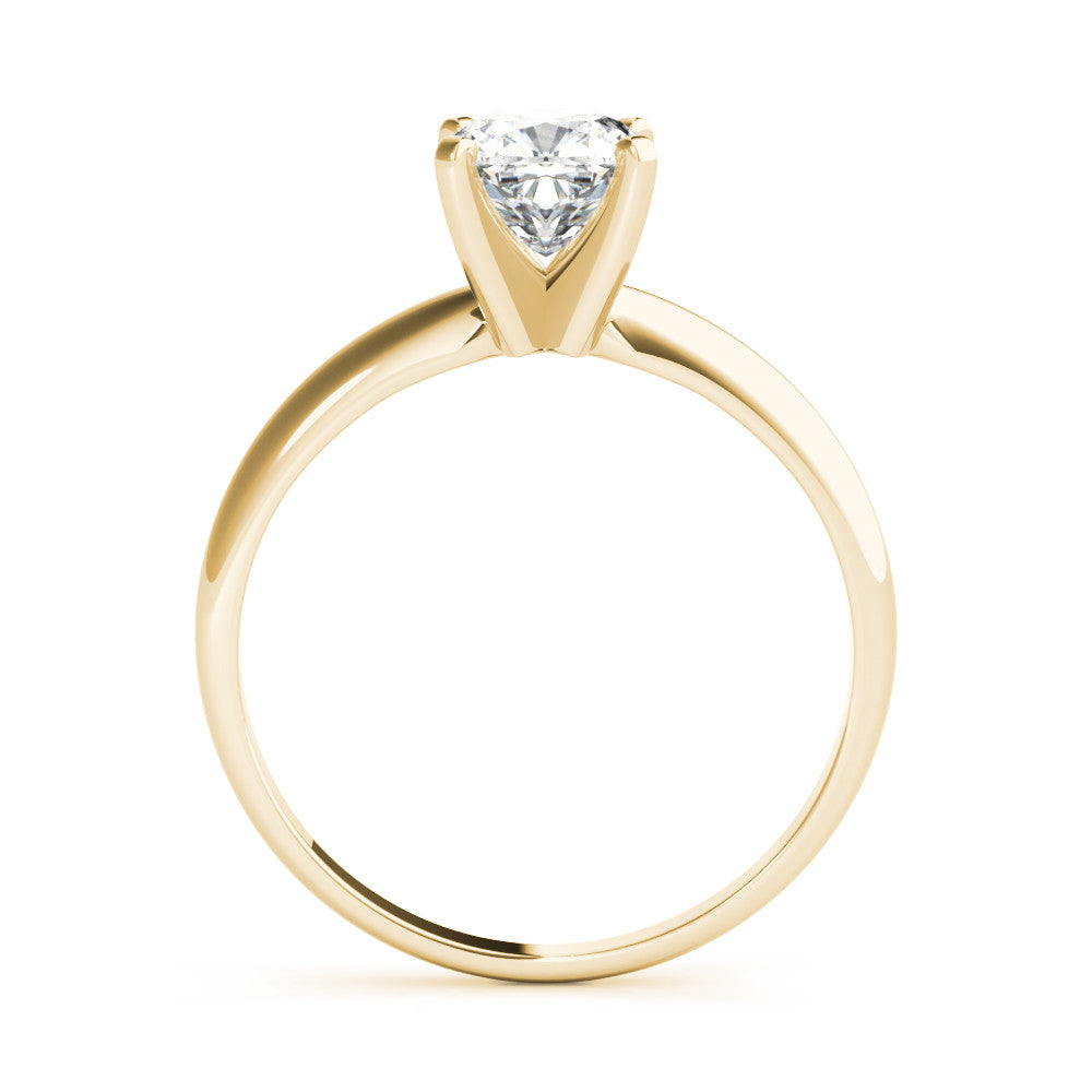 14K Gold Lab-Grown Diamond Cushion [0.42ctw] Engagement Ring