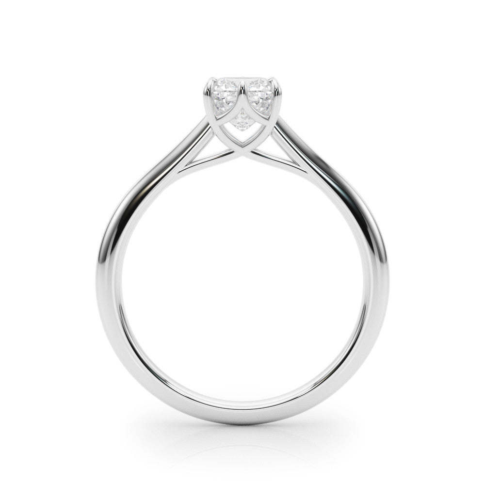14K Gold Lab-Grown Diamond Cushion [0.36ctw] Engagement Ring