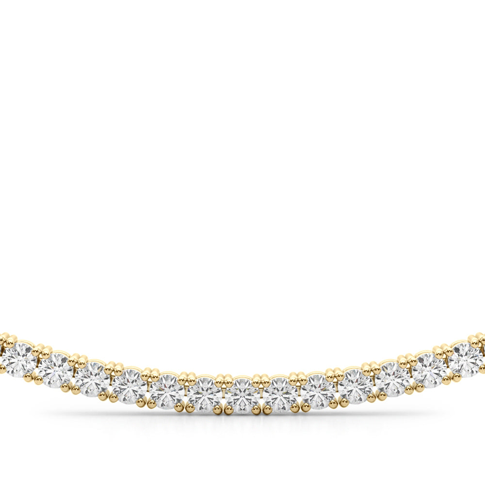 14K Diamond Tennis Necklace