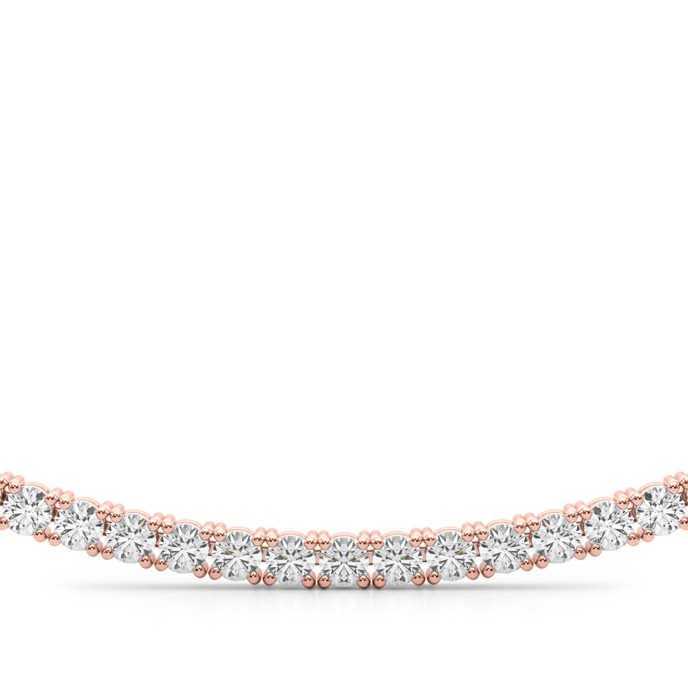 14K Diamond Tennis Necklace