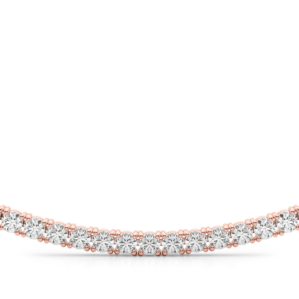 14K Diamond Tennis Necklace