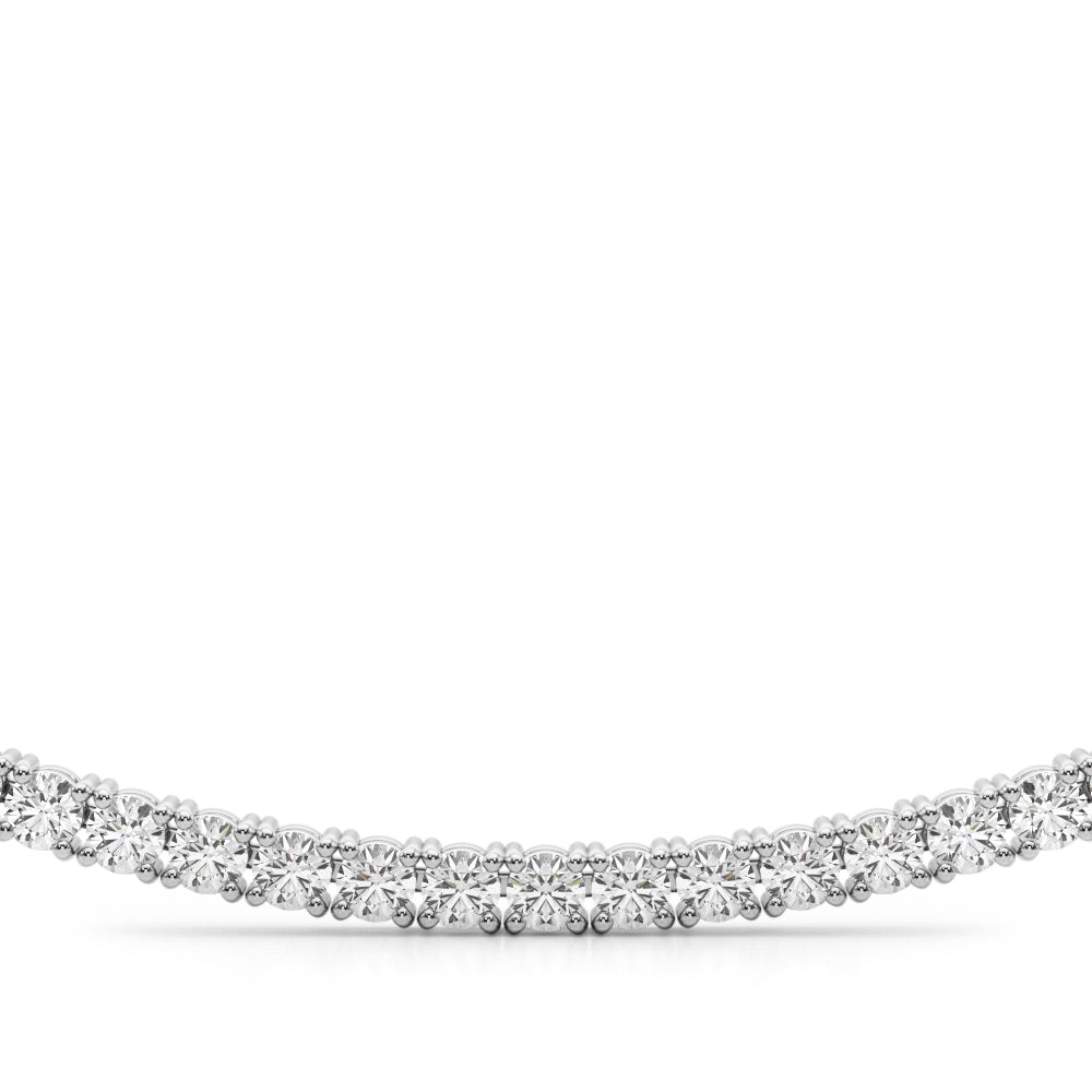 14K Diamond Tennis Necklace