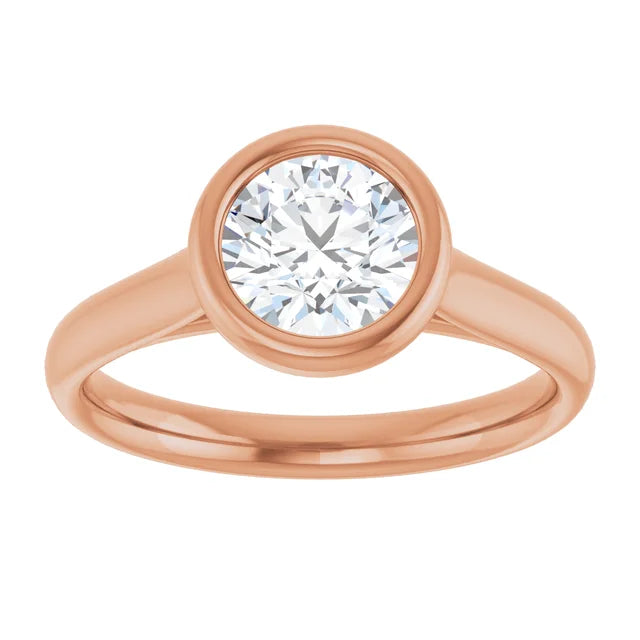 14K Gold Lab-Grown Diamond 0.91 CTW Engagement Ring