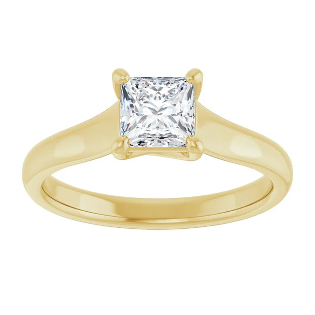 14K Gold Lab-Grown Diamond 0.70ctw VVS2/D Engagement Ring