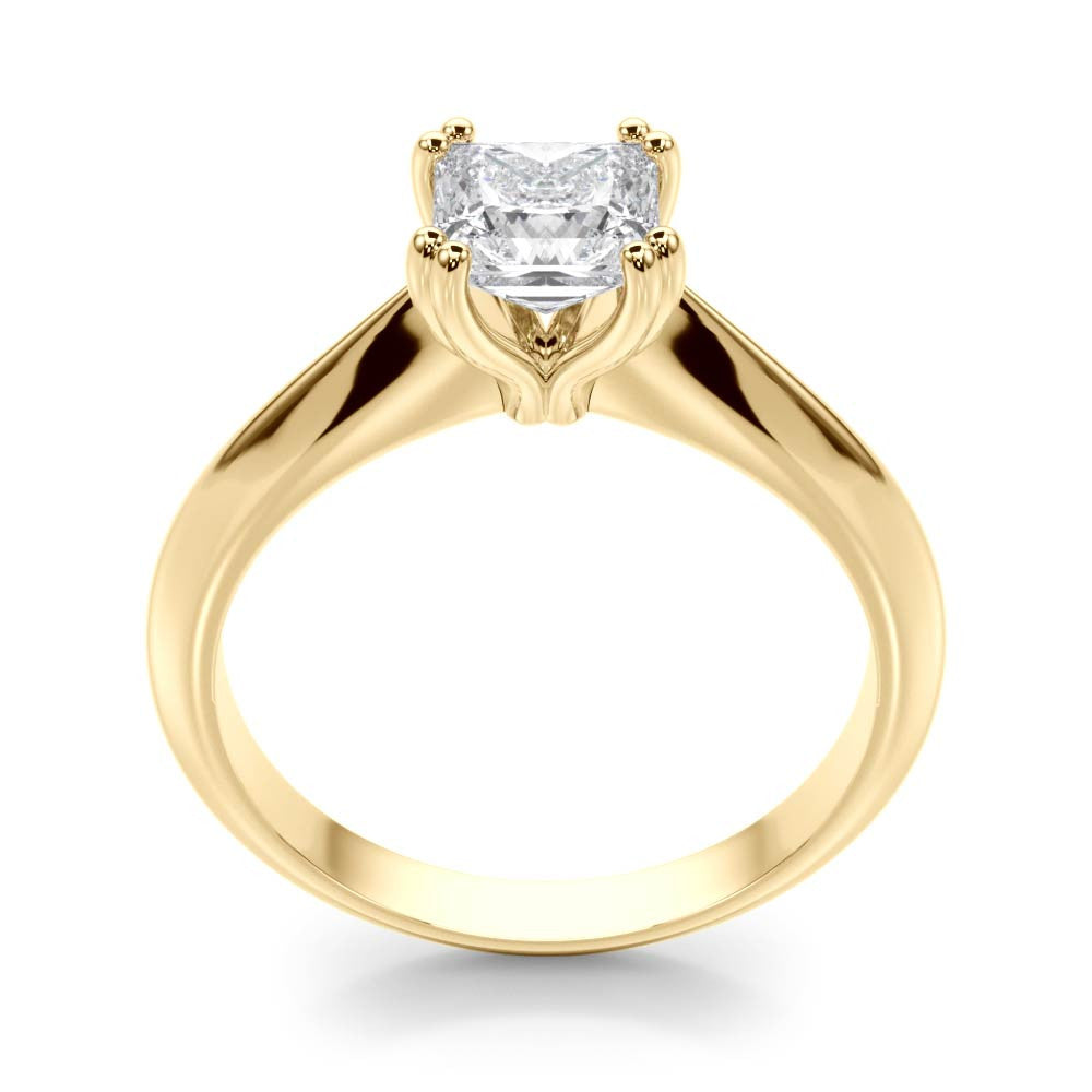 14K Gold Lab-Grown Diamond Cushion [0.50ctw] Engagement Ring
