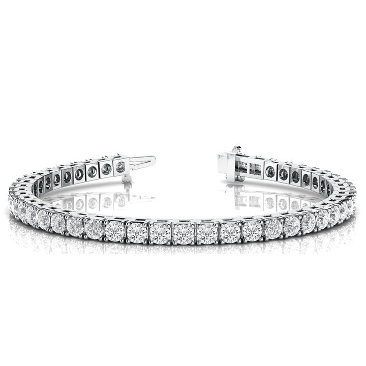 14K In-Line Diamond Tennis Bracelet Set