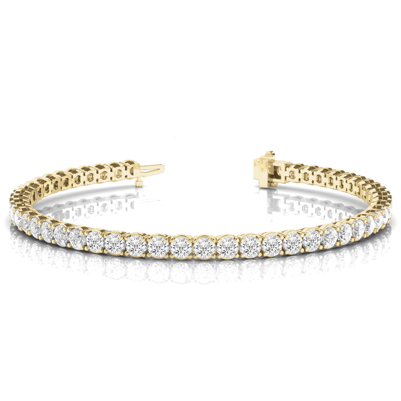 14K Diamond Tennis Bracelet