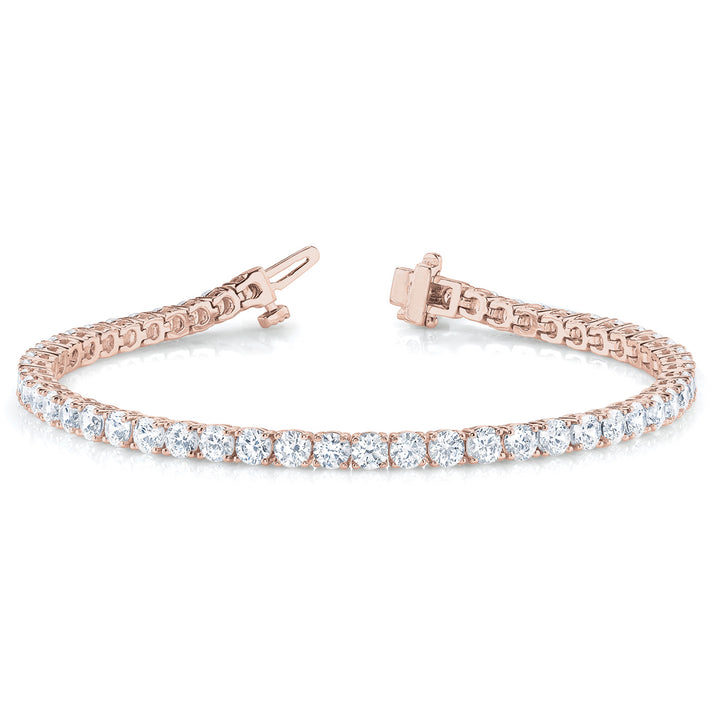 14K Prong Set Diamond Tennis Bracelet