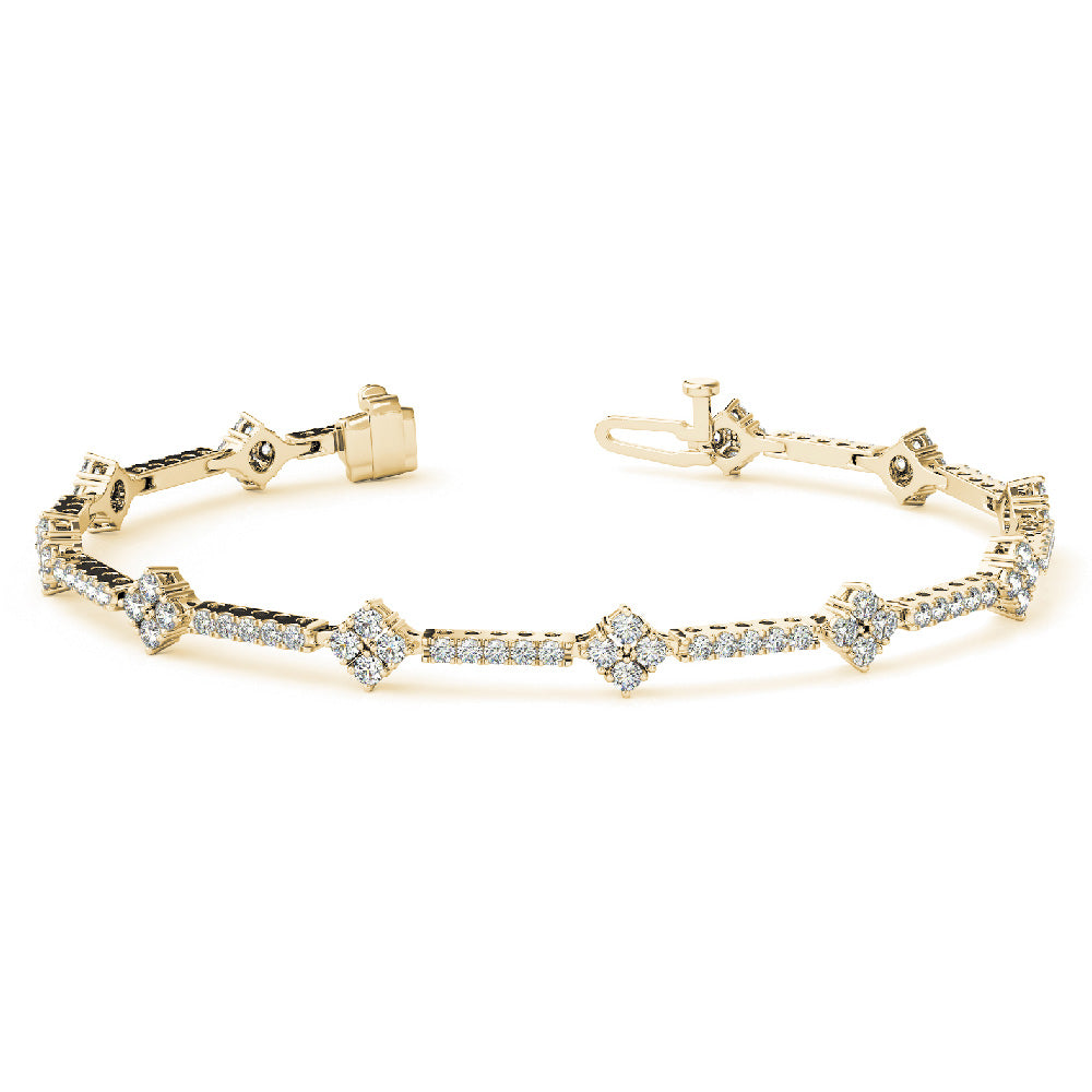 14K Diamond Tennis Bracelet