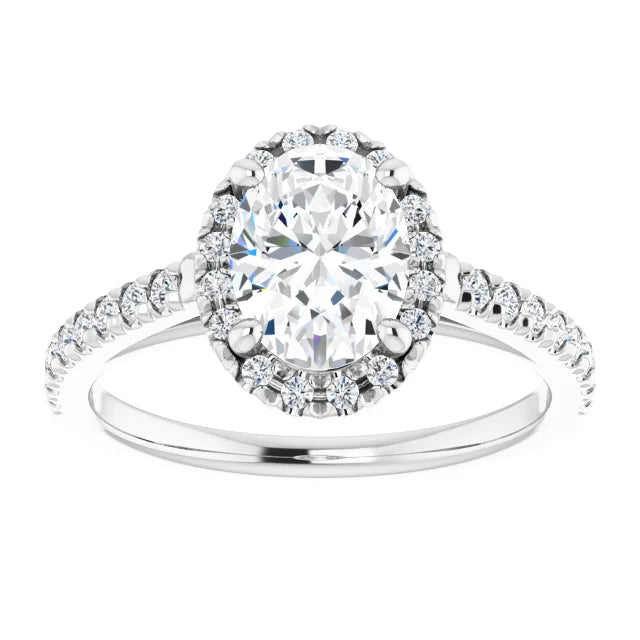 14K Gold Lab-Grown Diamond 1.01ctw VVS1/D Engagement Ring