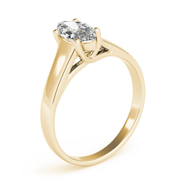 14K Gold Lab-Grown Diamond Marquise [2.11ctw] Engagement Ring