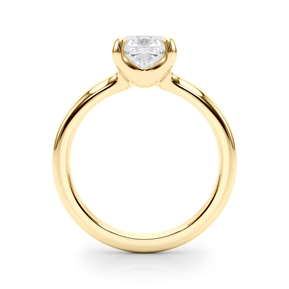 14K Gold Lab-Grown Diamond Cushion [1.01ctw] Engagement Ring