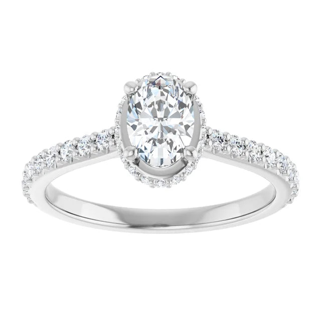 The Talia: 14K Gold Lab-Grown Diamond Engagement Ring