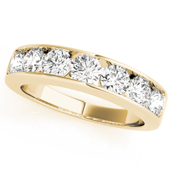 14K Channel Set Wedding Ring (1/5 ct.wt)