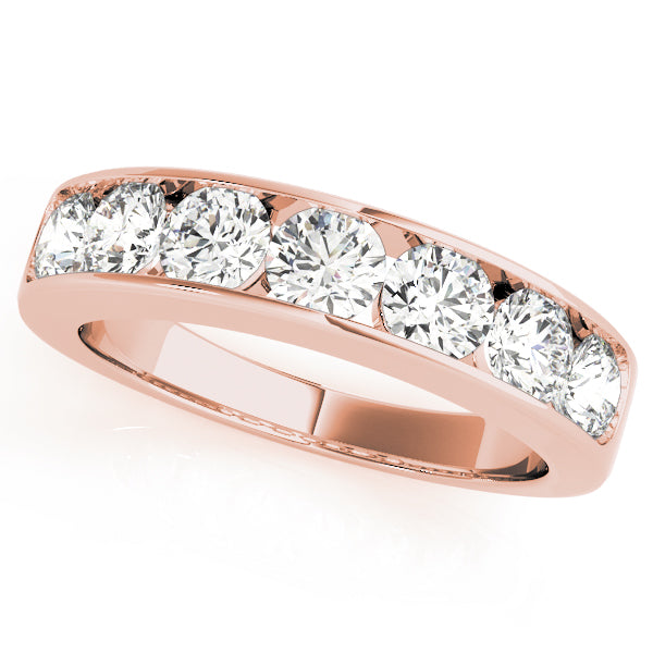 14K Channel Set Wedding Ring (1/5 ct.wt)