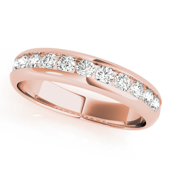 14K Channel Set Wedding Ring (1 ct.wt)