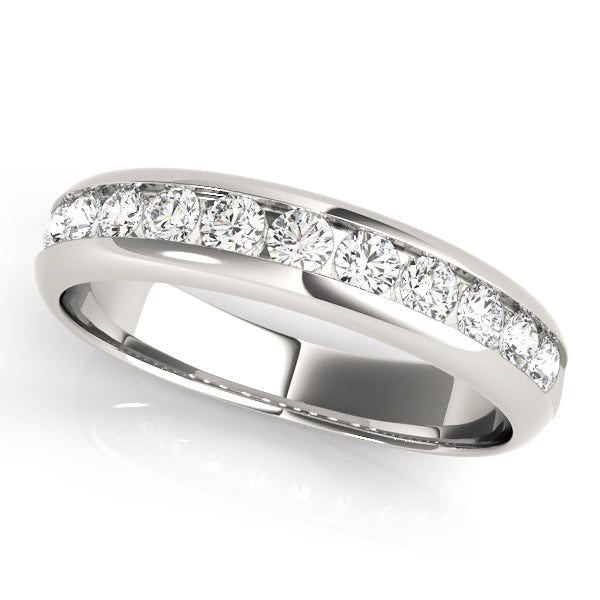 14K Channel Set Wedding Ring (1 ct.wt)