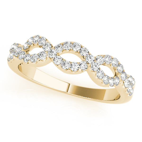 14K Twisted Wedding Ring