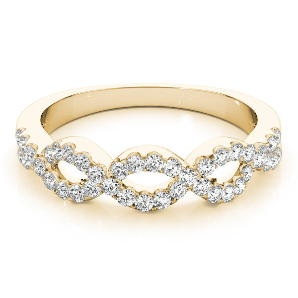 14K Twisted Wedding Ring