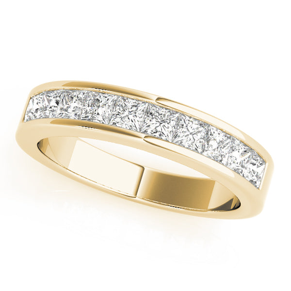 14K Channel Set Wedding Ring (1/3 ct.wt)