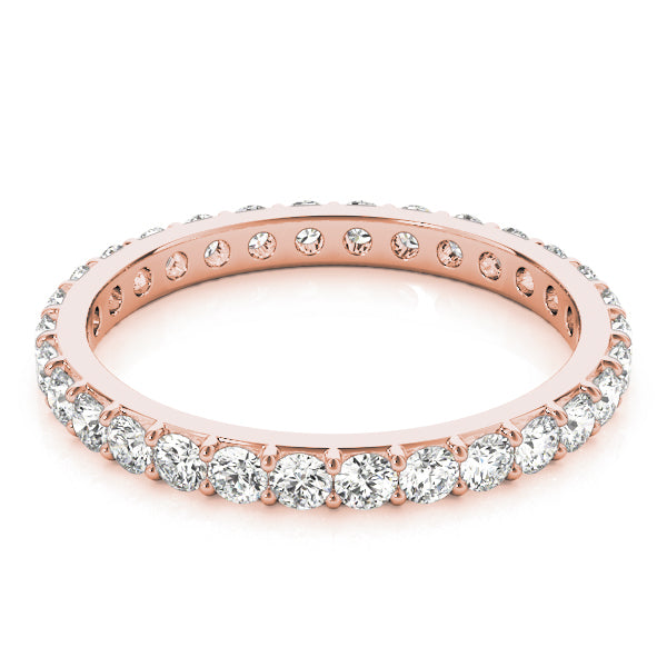 14K Round Diamond Eternity Ring (1.3MM to 2.4MM)