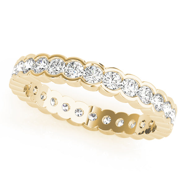 14K Diamond Eternity Ring (2.0MM to 3.7MM)
