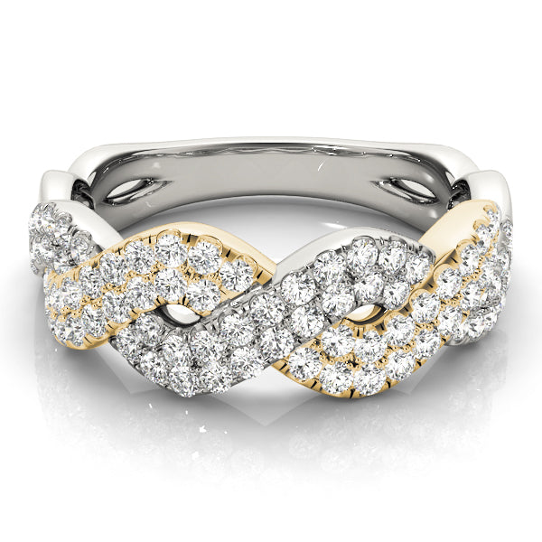 14K Twisted Wedding Ring