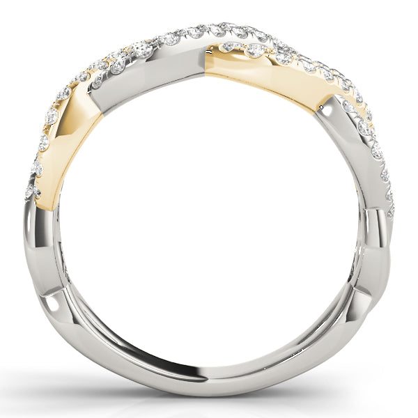 14K Twisted Wedding Ring