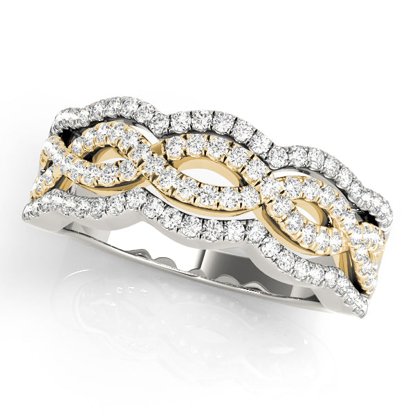 14K Twisted Wedding Ring