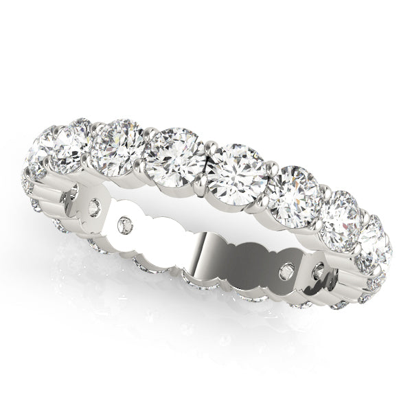 14K Round Diamond Eternity Ring (1.5mm to 3.0mm)