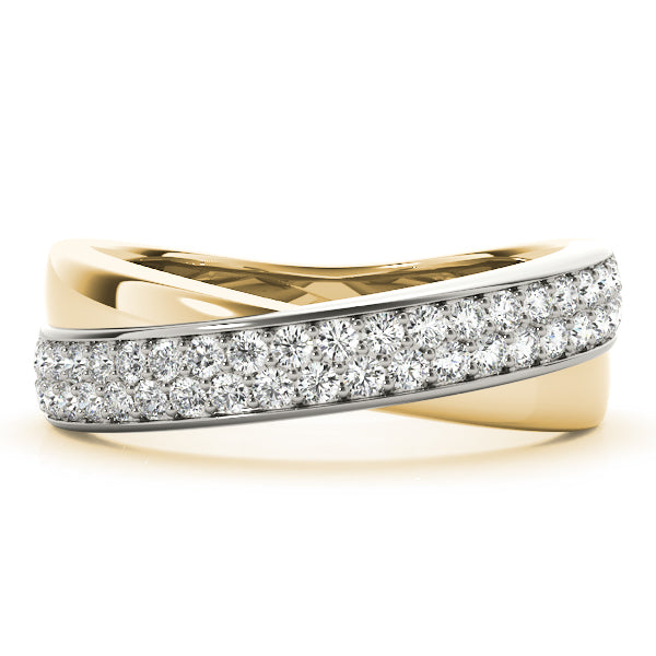 14K Twisted Wedding Ring