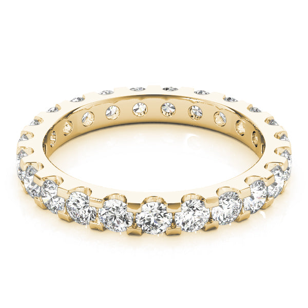 14K U Shape Shared Prong Eternity Ring (1.0MM to 2.4MM)