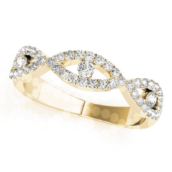 14K Twisted Wedding Ring