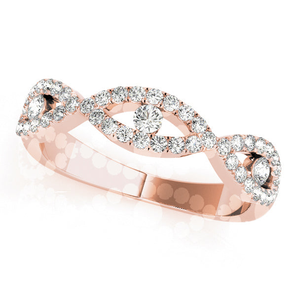 14K Twisted Wedding Ring