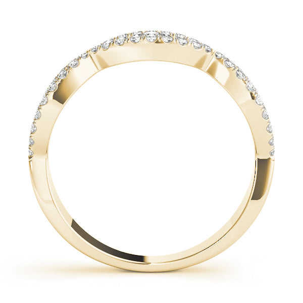 14K Twisted Wedding Ring