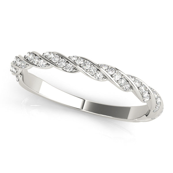 14K Twisted Wedding Ring