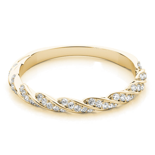 14K Twisted Wedding Ring