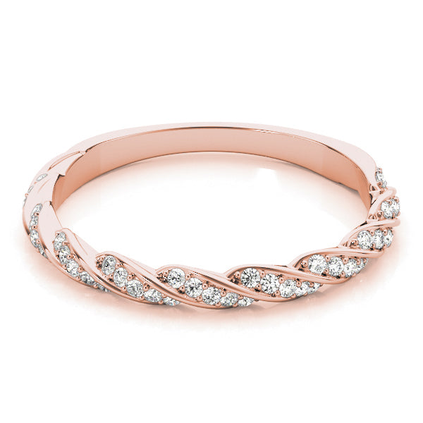 14K Twisted Wedding Ring